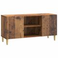 vidaXL TV skrinka 102 x 34,5 x 50 cm Staré drevo Kompozitné drevo