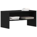 vidaXL TV skrinka Dub čierny 80x40x40 cm Drevo