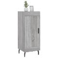 vidaXL Komoda sivý dub sonoma 34,5x34x90 cm spracované drevo
