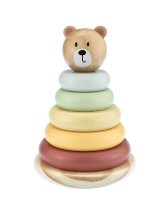 Nasadzovacie krúžky Macko Pastel