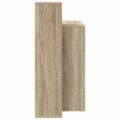 vidaXL Stôl Sonoma dub Kompozitné drevo 100 x 40 x 90 cm
