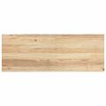 vidaXL Okenný parapet 2 ks 110x40x2 cm neošetrený dubový masív