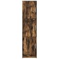vidaXL Highboard Dymová dub 31.5 x 32 x 122.5 cm