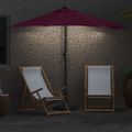 vidaXL Záhradný slnečník 294 x 150 x 224 cm Polyester a oceľ