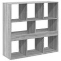 vidaXL Knižnica/deliaca stena sivá sonoma 100x33x94,5 cm