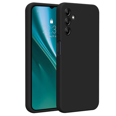 Etteri Silikónové puzdro pre Samsung Galaxy A14 čierne
