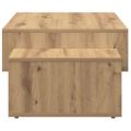 vidaXL Konferenčný stolík dub artisan 105x55x32 cm kompozitné drevo