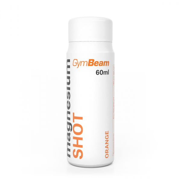 Magnéziový shot - GymBeam, pomaranč, 60 ml
