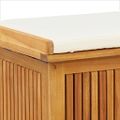 vidaXL Vonkajší box na vankúše 90x50x60,5 cm akáciový masív