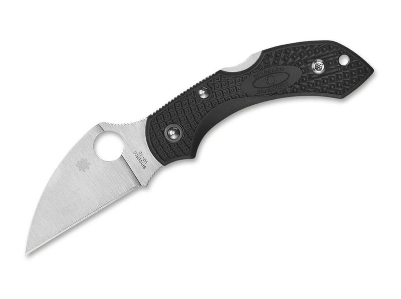 Spyderco C28FPWCBK2 Dragonfly 2 Wharncliffe vreckový nôž 5,8 cm, Satin, čierna, FRN