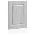 vidaXL Panel umývačky riadu Kalmar sivé sonoma 45x1,5x57 cm kompozitné drevo