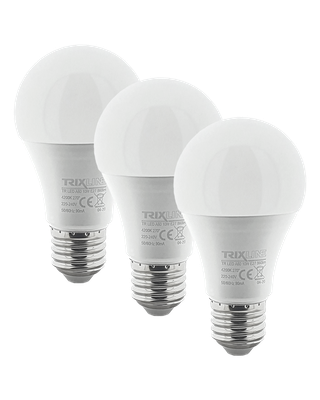 LED žiarovka 10W A60 E27 neutrálna biela 3 PACK