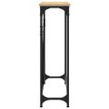 vidaXL Konzolový stolík dub sonoma 102x22,5x75 cm kompozitné drevo