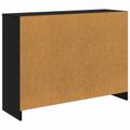 vidaXL Servírovacia skriňa Čierny dub 102 x 32 x 73,5 cm