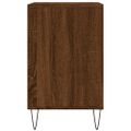vidaXL Botník hnedý dub 102x36x60 cm spracované drevo