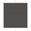 vidaXL plisovaná roleta čierna 115x100 cm Šírka látky 114,4 cm