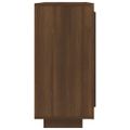 vidaXL Komoda hnedý dub 92x35x75 cm spracované drevo