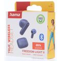 HAMA Freedom Light II, Bezdrôtové slúchadlá, modr