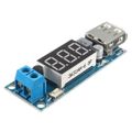 Napájací modul, step-down menič 4,5-40V na 5V/2A, USB + voltmetr