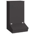 vidaXL Feeder pre prasatá Čierna 55 x 51 x 91,5 cm 20 kg