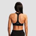 Dámska bežecká športová podprsenka Pulse X Black - GymBeam, veľkosť XL