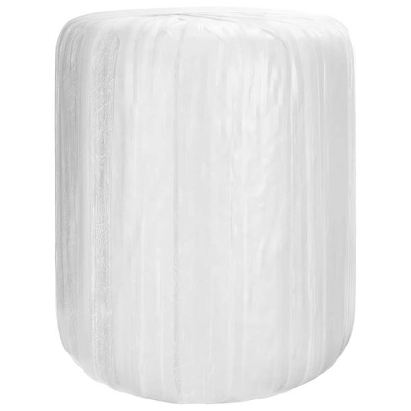 vidaXL poľnohospodárska napínacia fólia biela 25 µm 75 cm x 1500 m