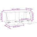 vidaXL Nástenná TV skrinka Nástenný Staré drevo 78,5 x 31 x 30 cm