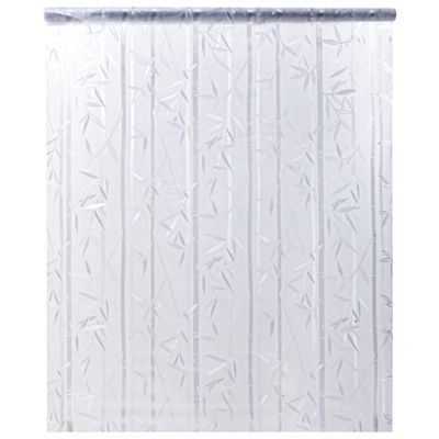 vidaXL Okenná fólia matná bambusový vzor 60x500 cm PVC