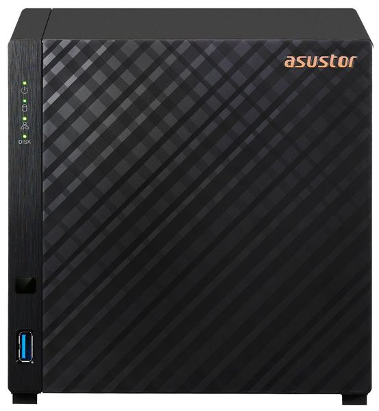 Asustor NAS AS1204T 4x 3,5" SATA/ Realtek RTD1619B, Quad Core 1.7 GHz, 1 GB DDR4 RAM, 1x 2.5GLAN, 3x USB3.2 Gen1 NAS, 4-bay, Realtek RTD1619B 1,7 GHz, 1 GB DDR4, 2,5GbE, Btrfs, Wake on LAN/WAN, instalace bez náradí