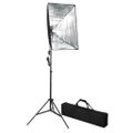 vidaXL Sada do fotoštúdia s pozadím a softbox osvetlením