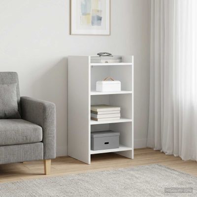 vidaXL Servírovacia skriňa Biela 40 x 36 x 80 cm Kompozitné drevo