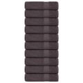 vidaXL Osušky do kúpeľne FROGN 10 ks antracitové 100x150 cm 360 g/m²