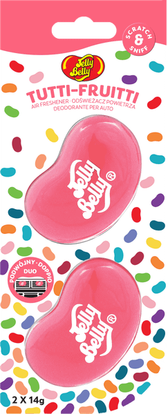 E303724101 Jelly Belly VENT/CLIP-ON Tutti Frutti osviežovač vzduchu do ventilačnej mriežky