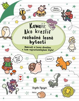 Kawaii Ako kresliť rozkošné lesné bytosti