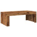 vidaXL Konferenčný stolík staré drevo 102x50x35 cm drevotrieska