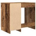 vidaXL Stôl staré drevo 86x49x76 cm kompozitné drevo