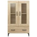 vidaXL Vysoká skrinka dub sonoma 70x31x115 cm spracované drevo