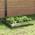 vidaXL Slimákové zábrany 8 ks 100 x 3,5 x 25 cm Pozinkovaná oceľ