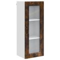 vidaXL Dvierka na umývačku Kalmar Dymová dub 40 x 31 x 100 cm