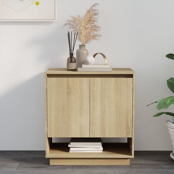 vidaXL Komoda, dub sonoma 70x41x75 cm, kompozitné drevo