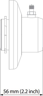 RF elements TPA-SMA TwistPort adaptér pre 6Ghz s 2x RP-SMA konektormi