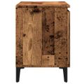 vidaXL TV skrinka lesklá staré drevo 102x35x50 cm spracované drevo