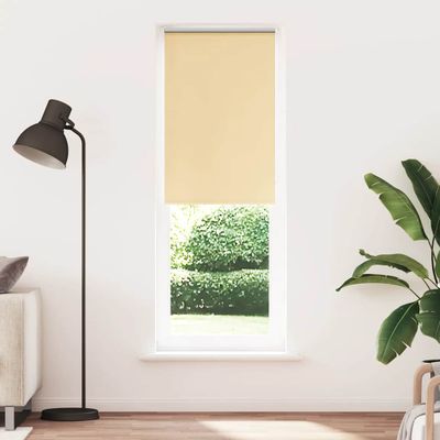 vidaXL Roleta Zatemnenie Béžová 70x210 cm Šírka látky 65,7cm Polyester