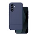 Jednoduché karbónové puzdro pre Samsung Galaxy A37 5G modré
