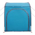 vidaXL Stan na uskladnenie bicyklov 210 x 156 x 180 cm Modrá