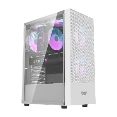 Počítačová skriňa Darkflash A290 + 3 ventilátory (biela)