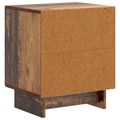 vidaXL Nočný stolík Staré drevo 43 x 34,5 x 50 cm Kompozitné drevo