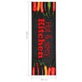 vidaXL Kuchynský koberec prateľný dizajn Hot & Spicy 60x300 cm