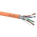 SOLARIX kábel CAT6A STP LSOH B2ca 500m/cie orang