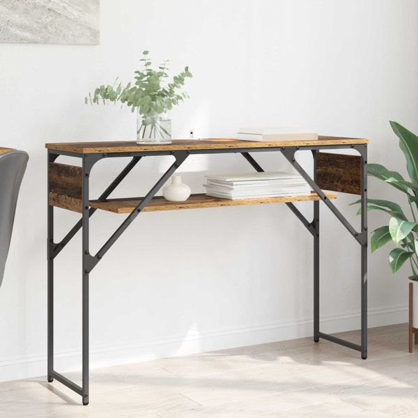 vidaXL Konferenčnýstolík Staré drevo 105x30x75cm Kompozitné drevo